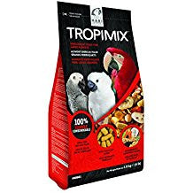 Hagen Hari Tropimix Large Parrot Food Mix 4lb. 1.8 Kg 80661 080605806610