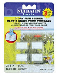 Hagen Nutrafin 3 Day Treasure Chest Holiday Feeder 4/pk A7536{L + 7} - Aquarium