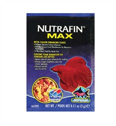 Hagen Nutrafin Max Betta Color Flakes Sample A6789{L + - Aquarium