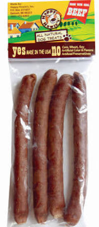 Happy Howie’s Beef Sausage Link Individually Wrapped 18/12’ {L + 1x} 494020 - Dog
