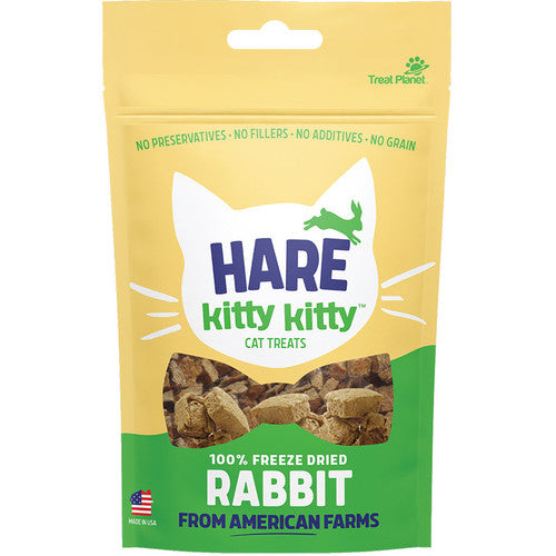 Hare Kitty 100% Freeze - dried Rabbit Treat 0.9oz - Cat