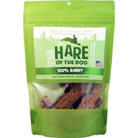 Hare Of The Dog 100% Rabbit Jerky 2.5oz Bag !{L+x} 853994001061