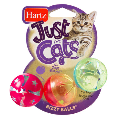 Hartz Bizzy Balls Cat Toys {L+1}327348 032700821838