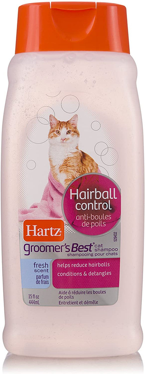 Hartz Groomer's Best Cat Hairbl Shmp 15z {L-1}327222 032700121020