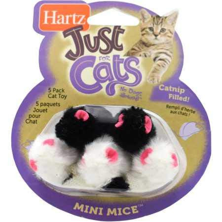 Hartz Mini Mice 5pk Cat Toy {L+1}327415 032700959869