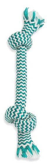 Mammoth Pet Products EXTRA FRESH 2 Knot Bone Dog Toy 12 in 746772255049