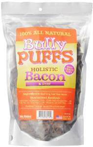 Health Extension Bully Puffs Bacon 5 oz. USA Made {L+1} 587113 661799861182
