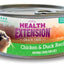 Health Extension Grain Free Chicken and Duck Wet Cat Food 24/3oz {L-1} 587180 784672107907