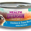 Health Extension Grain Free Chicken And Tuna Recipe Canned Cat Food - 2.8 - oz Case Of 24{L + 1} 587179