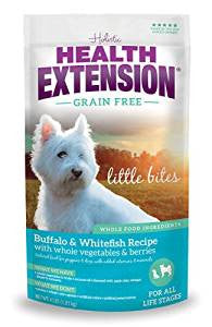 Health Extension Grain Free Little Bites Buffalo & Whitefish Dry Dog Food 10lb {L+1}587174 784672107846
