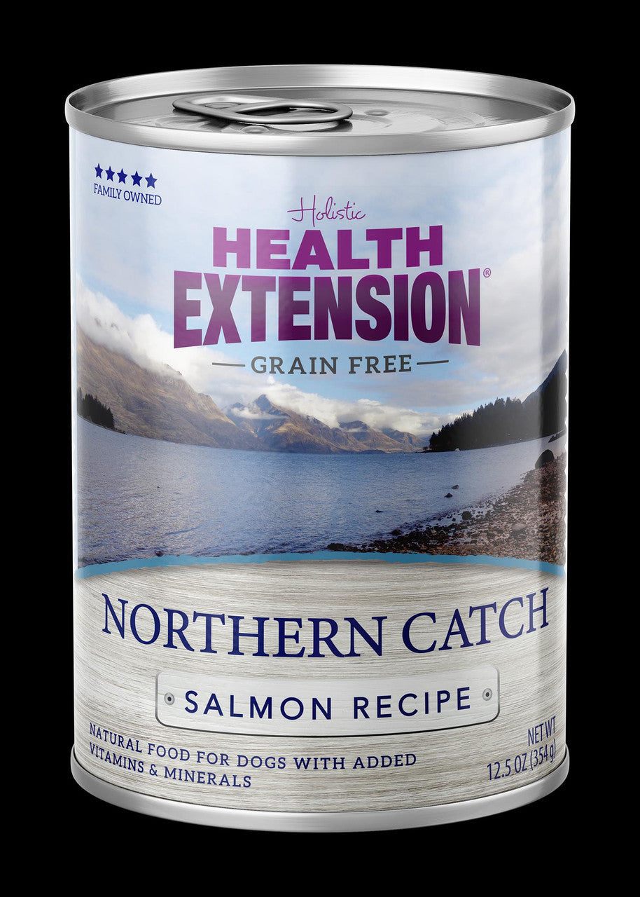 Health Extension Grain Free Northern Catch Salmon Recipe 12/12.5oz {L-1}587221 858755000666