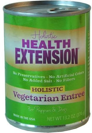 Health Extension Holistic Vegetarian Entree Canned Dog Food-13-oz, Case Of 12-{L+1} 858755000659