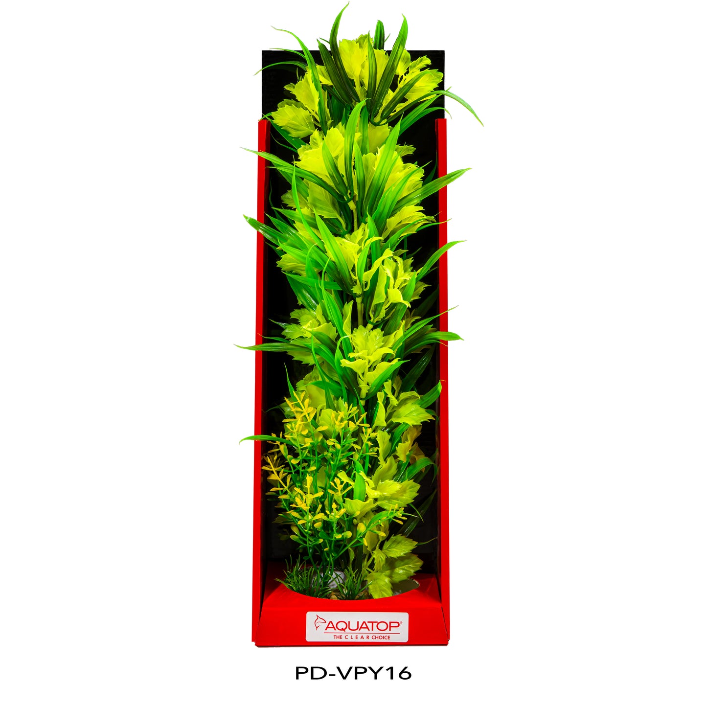 Aquatop Vibrant Passion Plant Yellow 16 in 810074880220
