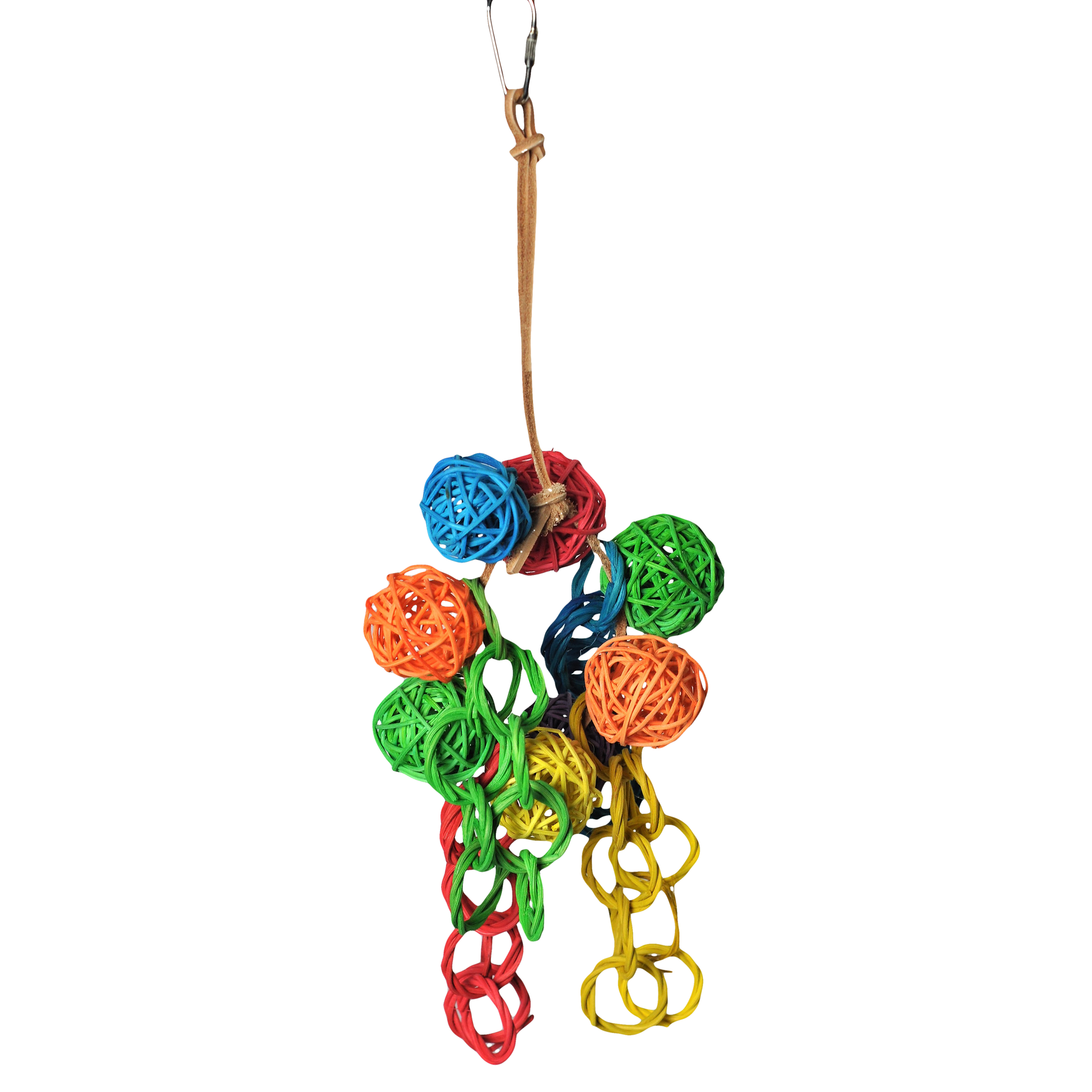 A & E Cages Happy Beaks Vine Foraging Balls Bird Toy Medium 644472017809