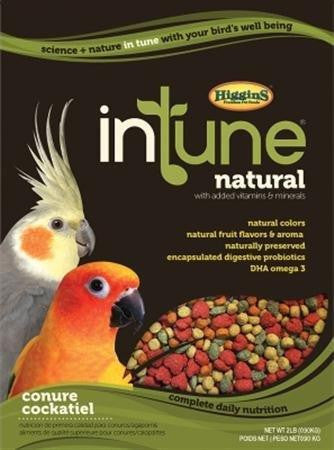 Higgins InTune Conure/Tiel 6/2lb {L+1}466250 046706302505