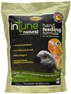 Higgins Intune Hand Feed Formula For All Baby Birds 5lb C= 6 {L - 1} 466141 - Bird