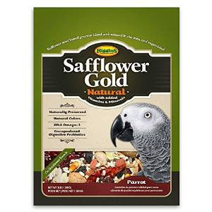 Higgins Safflower Gold Parrot 3lb {L+1} 466121 046706301218