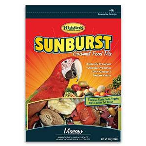 Higgins Sunburst Macaw 3lb {L-1}466183 046706302369