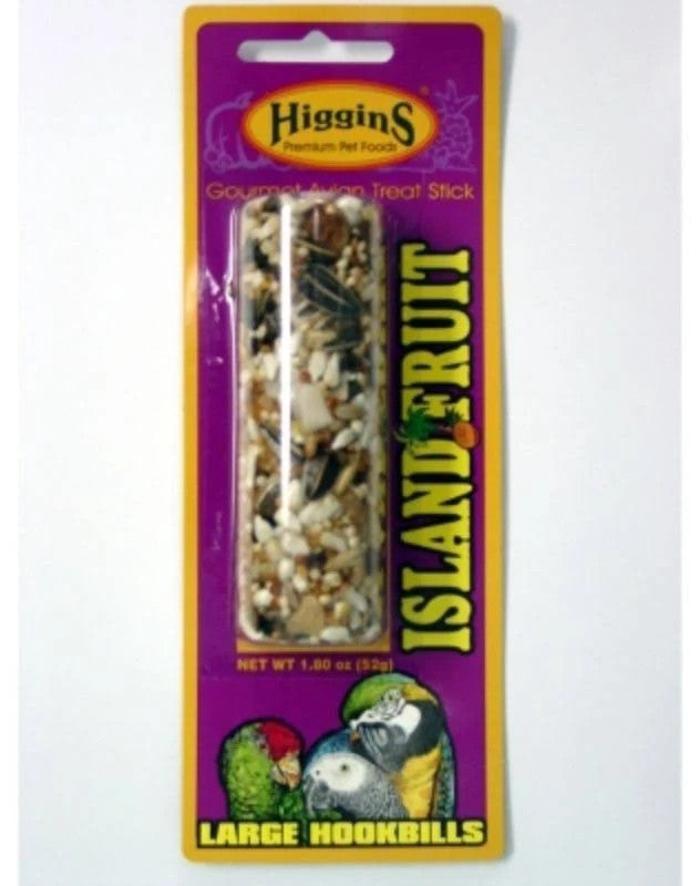 Higgins Sunburst Treat Sticks Island Fruit Parrot & Conure 2.2 oz 046706002627