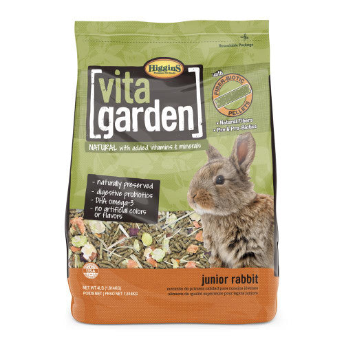 Higgins Vita Garden Junior Rabbit 6 / 4 lb - Bird