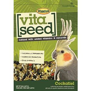 Higgins Vita Seed Cockatiel 6/5lb {L - 1}466154 - Bird