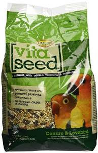 Higgins Vita Seed Natural Blend For Conure Lovebird 2.5lbs C= 6 {L - 1} 466148 - Bird