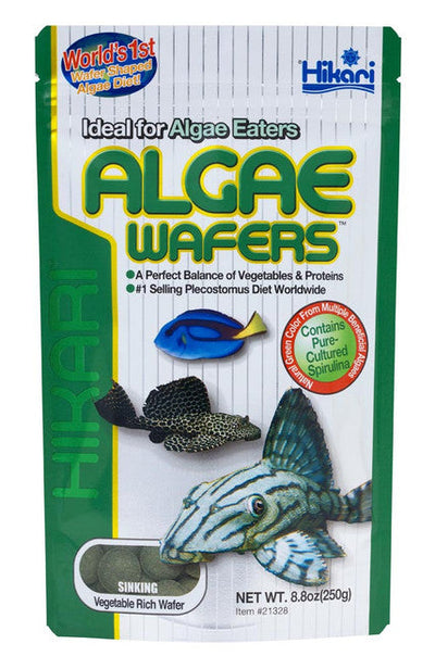 Hikari Algae Wafers Rapidly Sinking Wafer Fish Food 8.8 oz - Aquarium