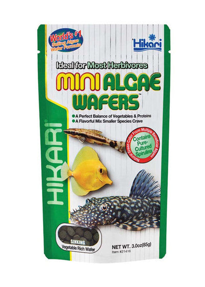 Hikari Algae Wafers Sinking Wafer Fish Food 2.2 lb Mini - Aquarium