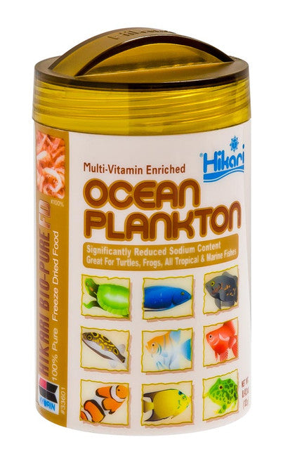 Hikari Bio - Pure Freeze Dried Ocean Plankton Fish Food 0.42 oz - Aquarium