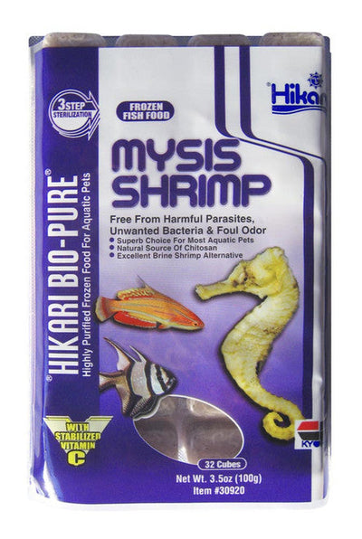Hikari Bio - Pure Frozen Mysis Shrimp Fish Food 3.5 oz SD - 5 - Aquarium