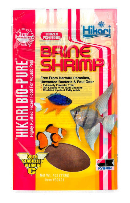 Hikari Brine Shrimp Frozen Fish Food 4 oz SD - 5 - Aquarium