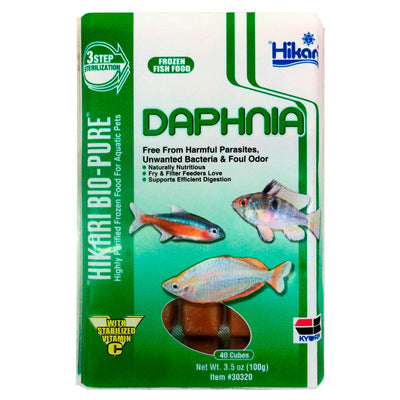 Hikari Daphnia Frozen Fish Food 3.5 oz SD-5