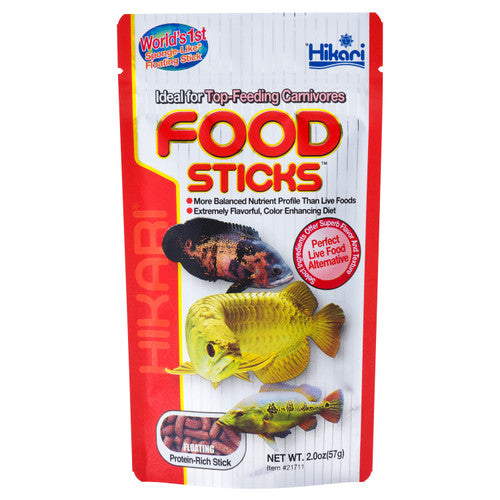 Hikari Food Sticks? Floating Fish 2 oz - Aquarium