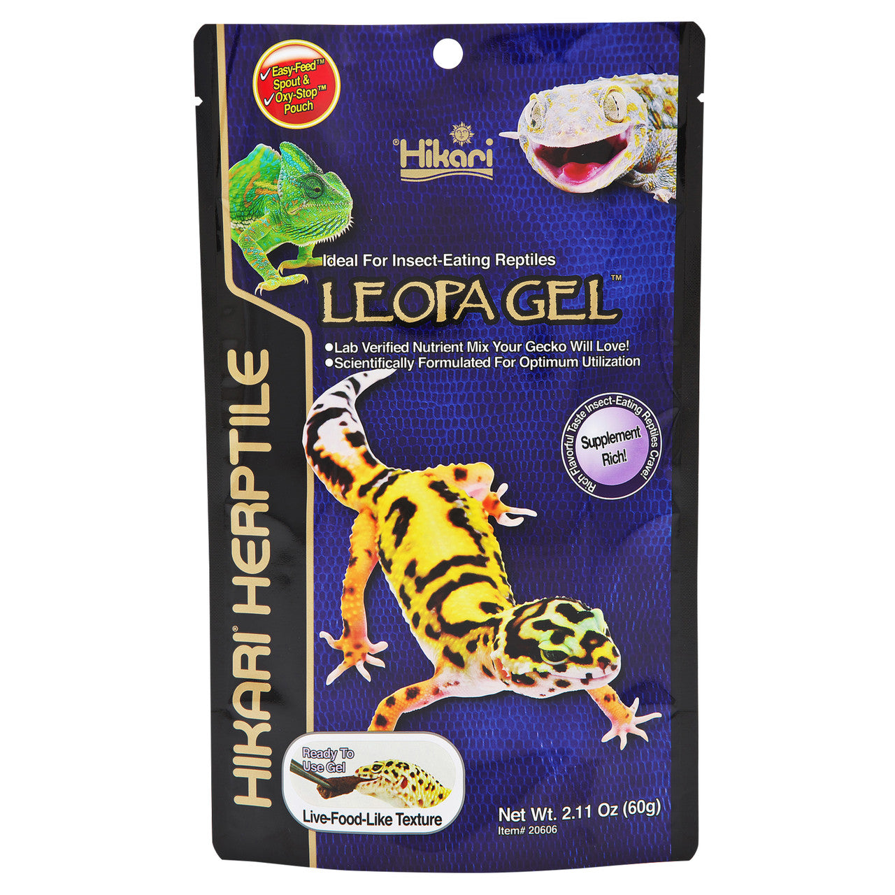 Hikari Herptile LeopaGel? Reptile Food 2.11 oz