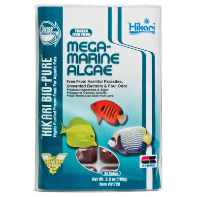 Hikari Mega-Marine Algae Frozen Fish Food 3.5 oz SD-5
