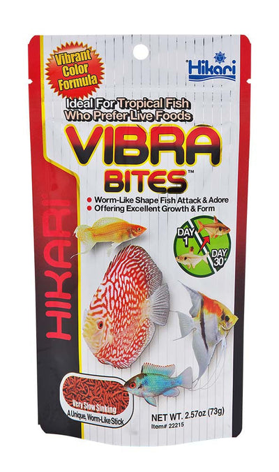 Hikari Vibra Bites Tropical Fish Food 2.57 oz