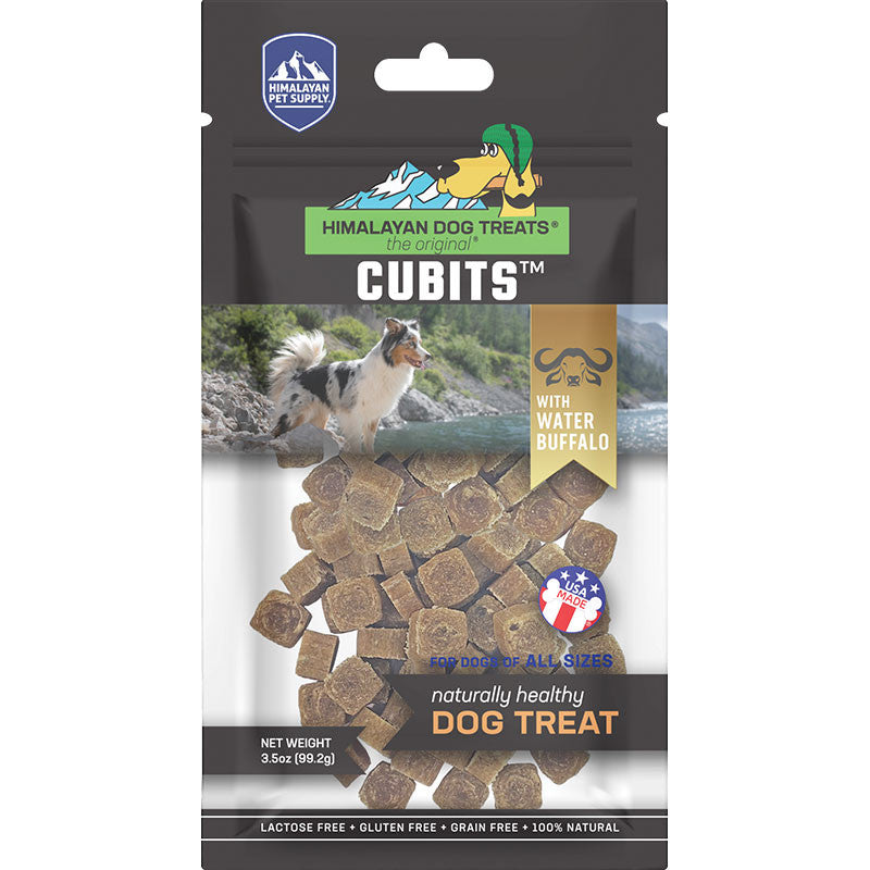Himalayan Dog Chew Dog Cubits With Water Buffalo 3.5oz 850008942181