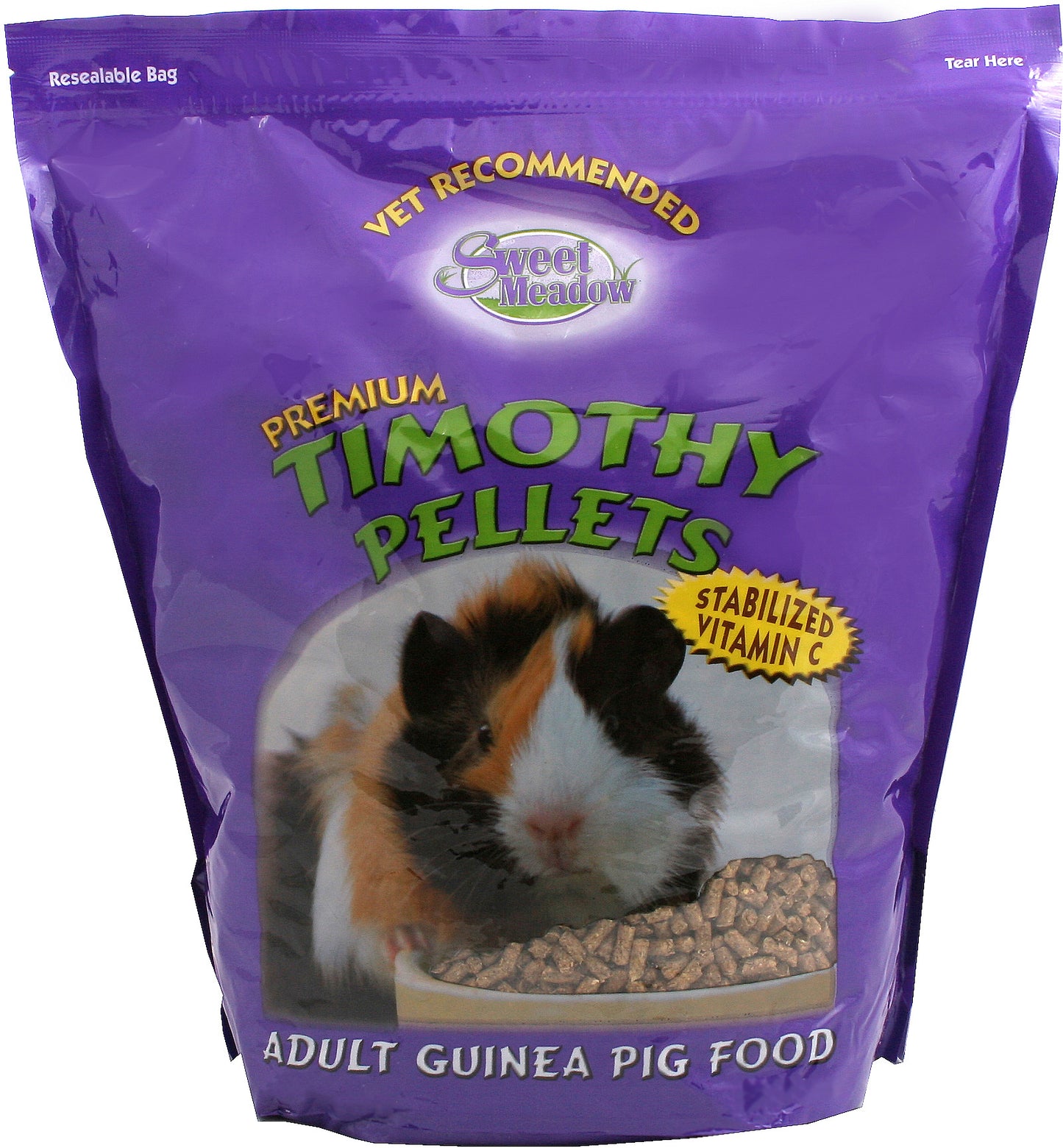 Sweet Meadow Farm Premium Timothy Pellets Guinea Pig Food 10 lb 768803012100