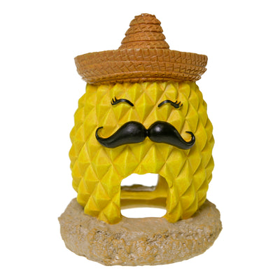 Blue Ribbon Pet Products Pineapple Sombrero Ornament 030157020491