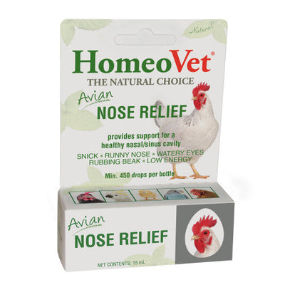 HomeoPet Avian Nose Relief Supplement 0.5 fl. oz - Bird