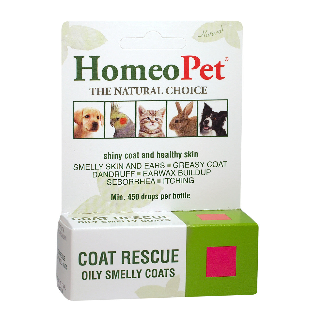 HomeoPet Coat Rescue Oily Smelly Coats 15 ml