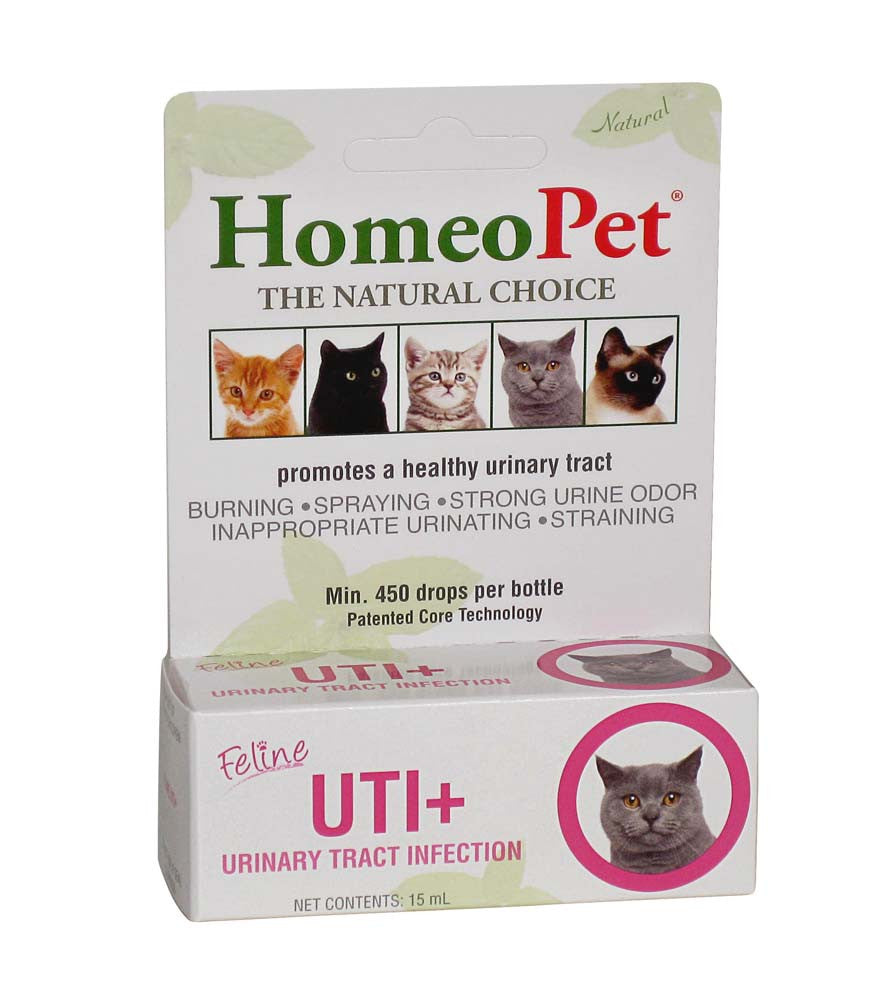 HomeoPet Feline UTI+ Cat Drops 15 ml