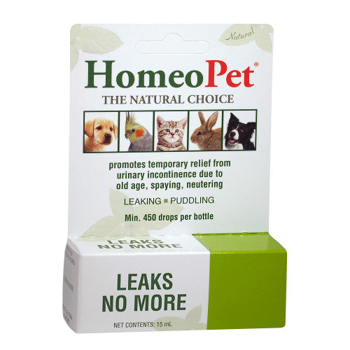 HomeoPet Leaks No More 15 ml - Dog