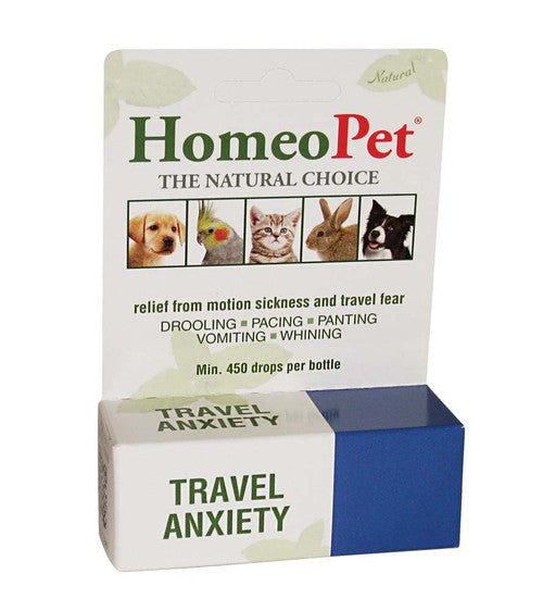 HomeoPet Travel Anxiety 15 ml - Dog