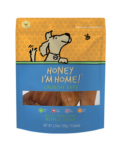 Honey D Buf Ears 10pk{L - x} - Dog