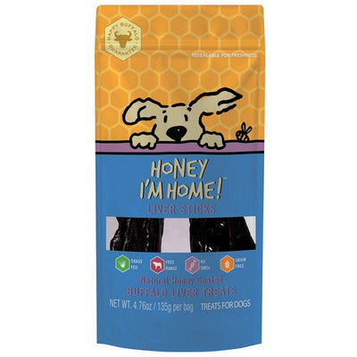 Honey D Buf Lvr Stks 4.76oz{L + x} - Dog