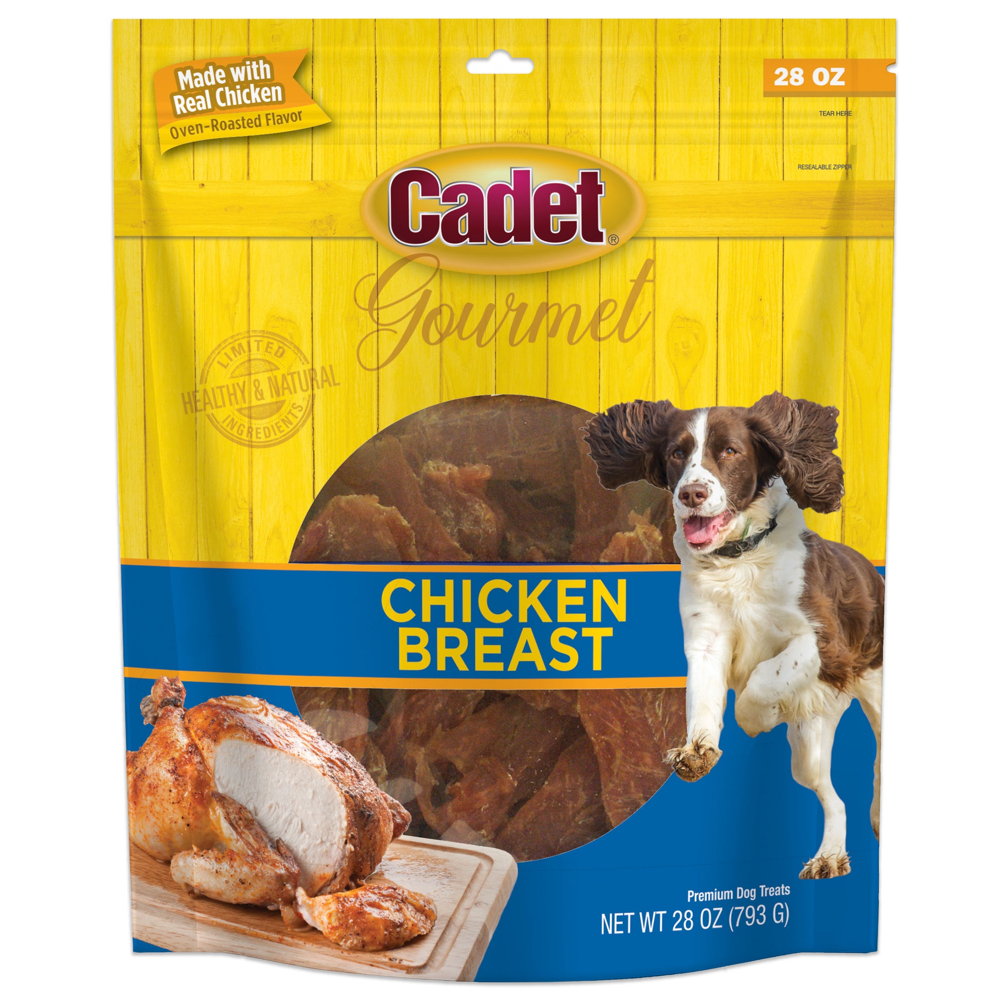 Cadet Gourmet Chicken Breast Dog Treats Chicken 28 oz 768303013102