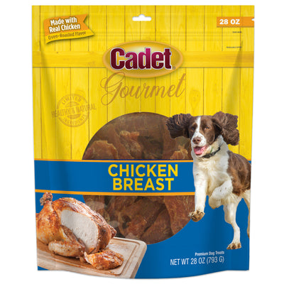 Cadet Gourmet Chicken Breast Dog Treats Chicken 28 oz 768303013102