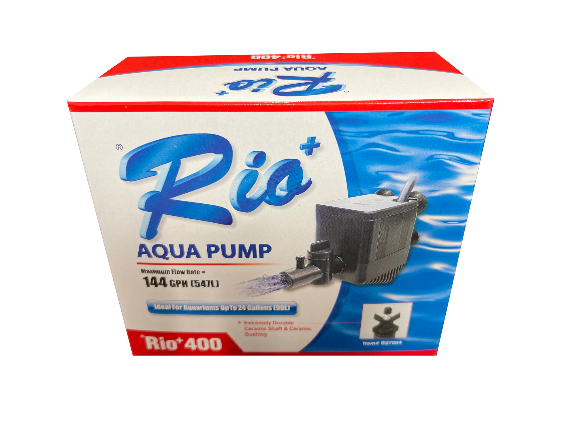 Hikari USA Rio+ Aqua Pump 400 144 GPH 810103270046