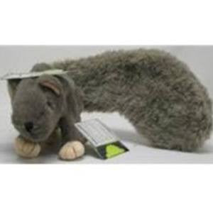 Hugglehounds Dog Big Feller Squirrel Gray {L+x} 813168010022